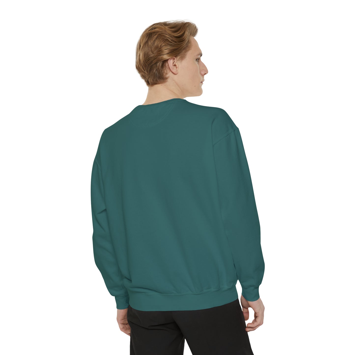 Fighter - logo - Unisex Garment-Dyed Sweatshirt
