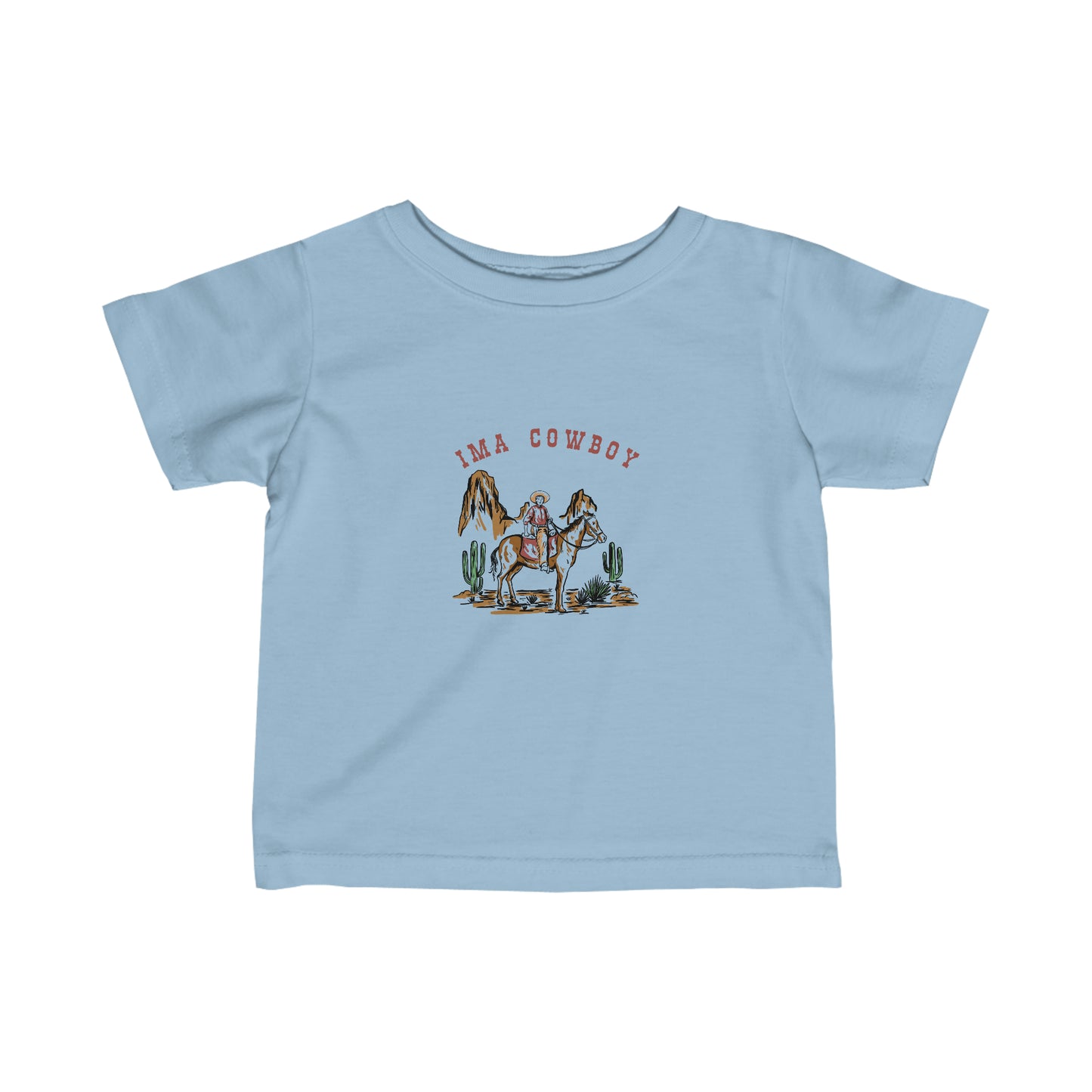 Cowboy - Infant Fine Jersey Tee