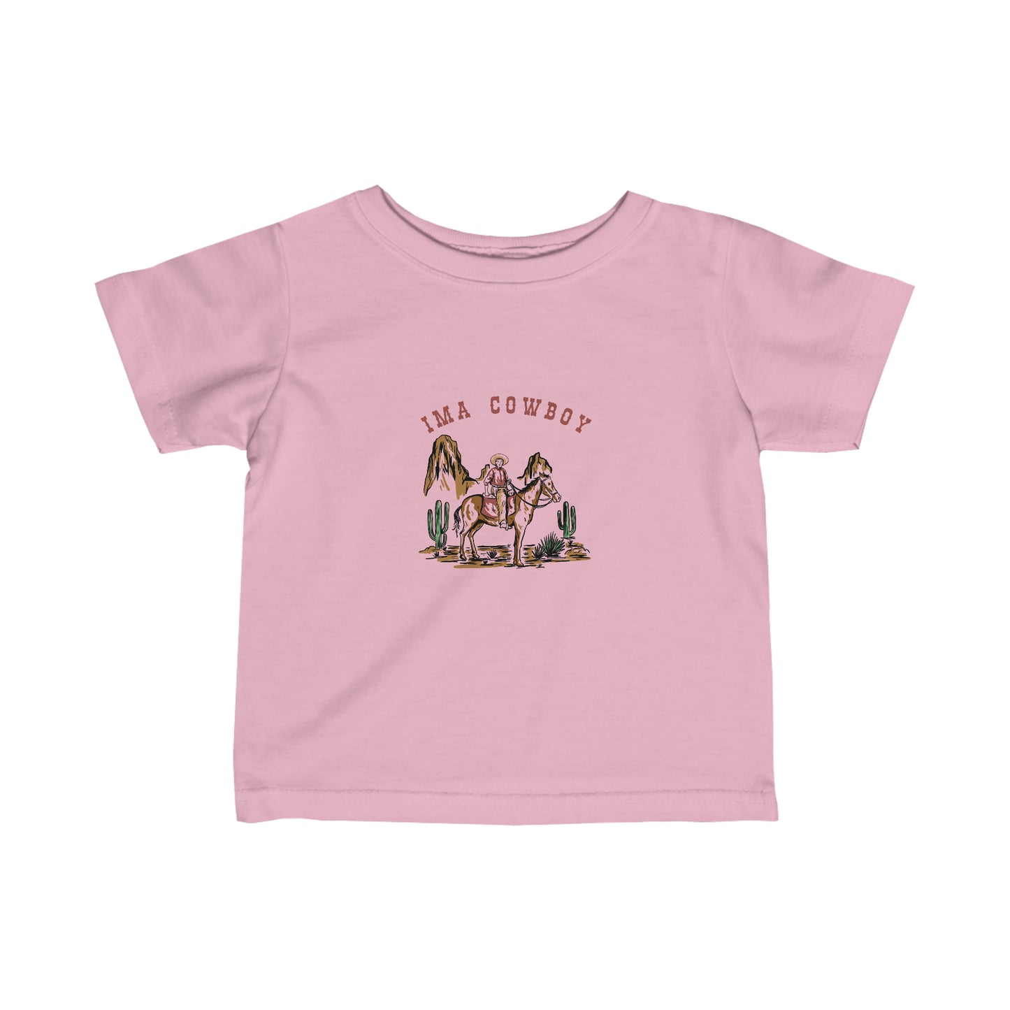 Cowboy - Infant Fine Jersey Tee