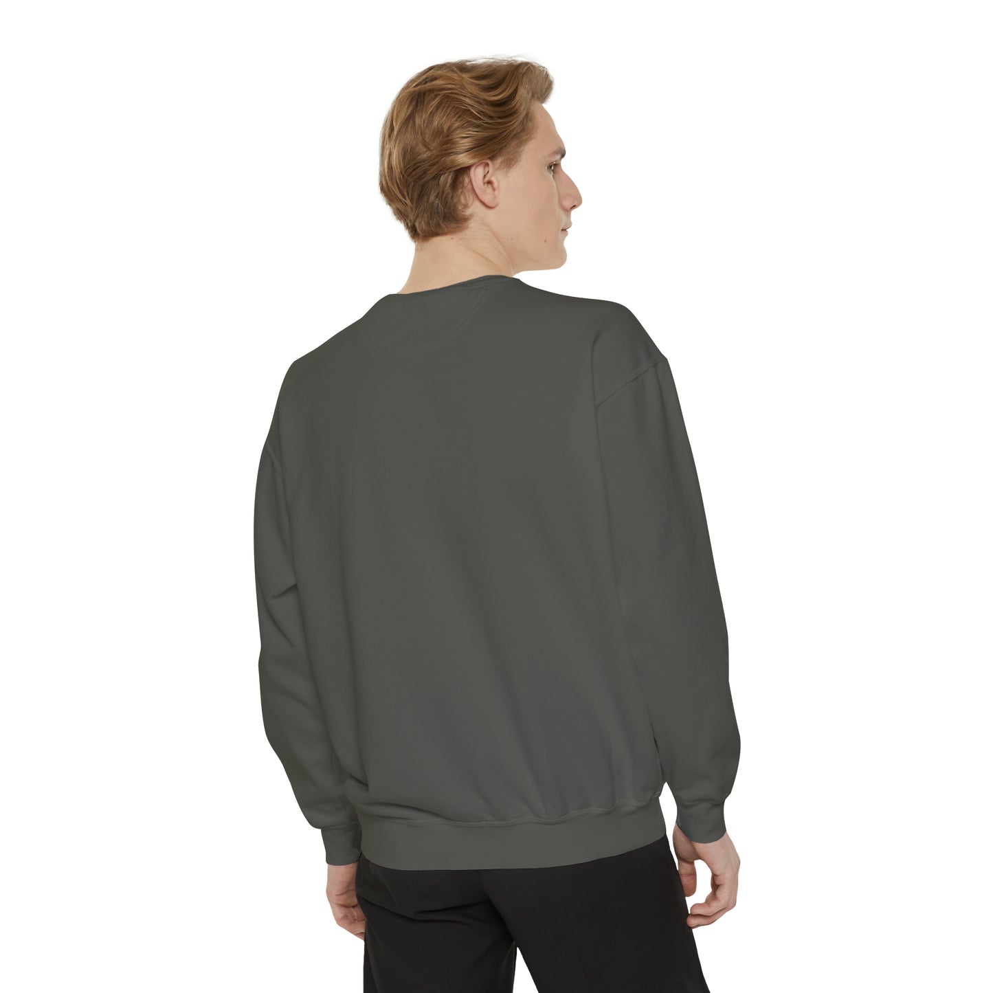 Fighter - logo - Unisex Garment-Dyed Sweatshirt