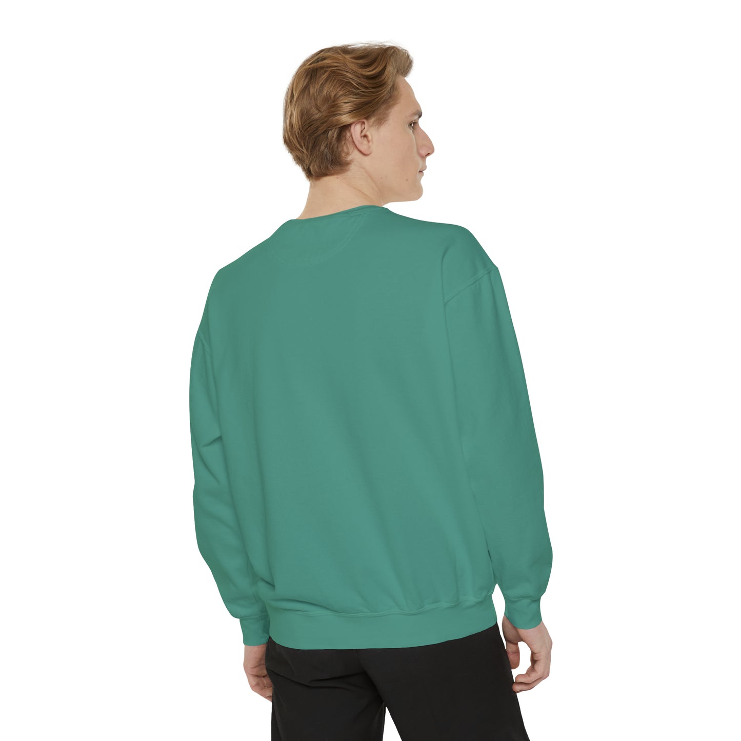 Fighter - logo - Unisex Garment-Dyed Sweatshirt
