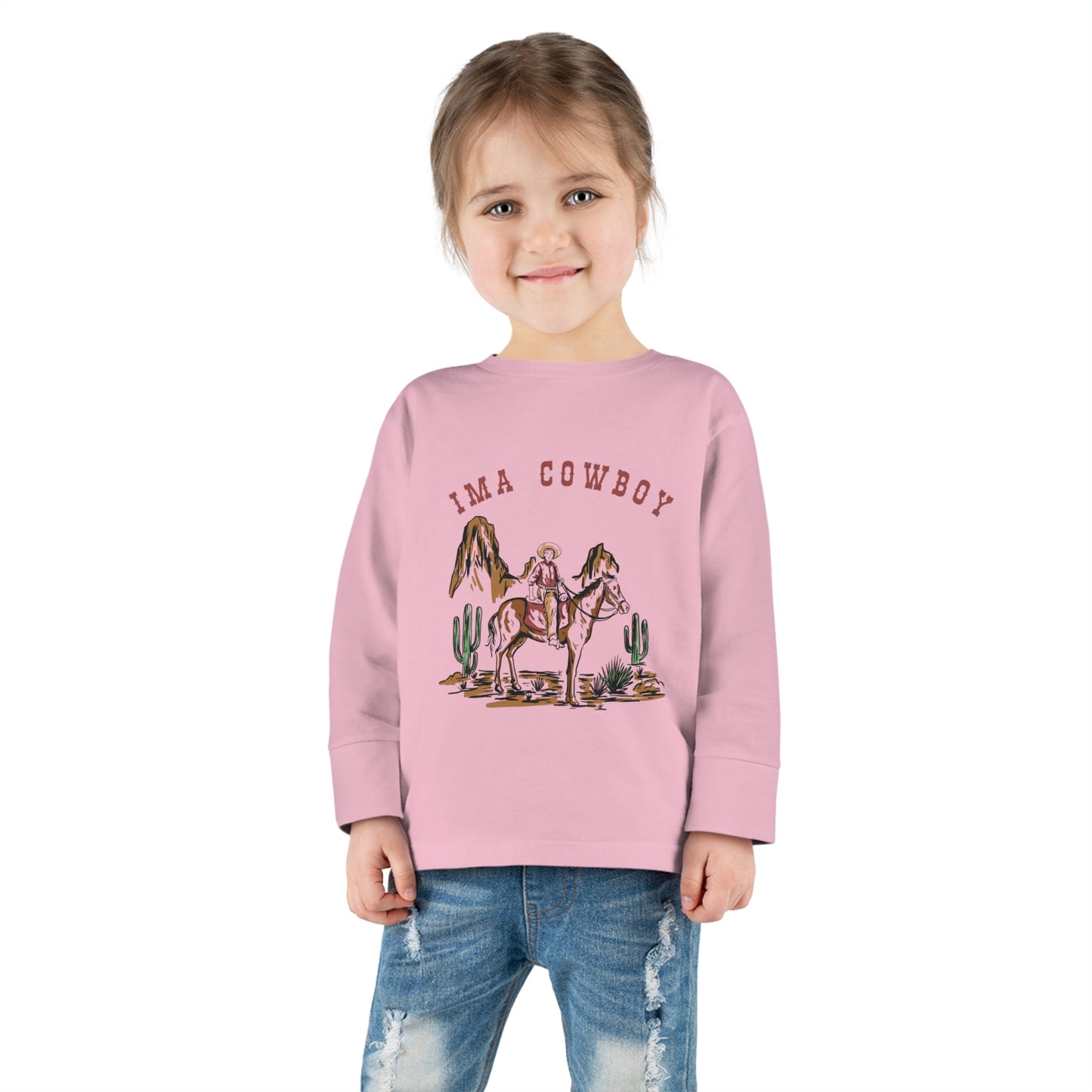 Cowboy - Toddler Long Sleeve Tee