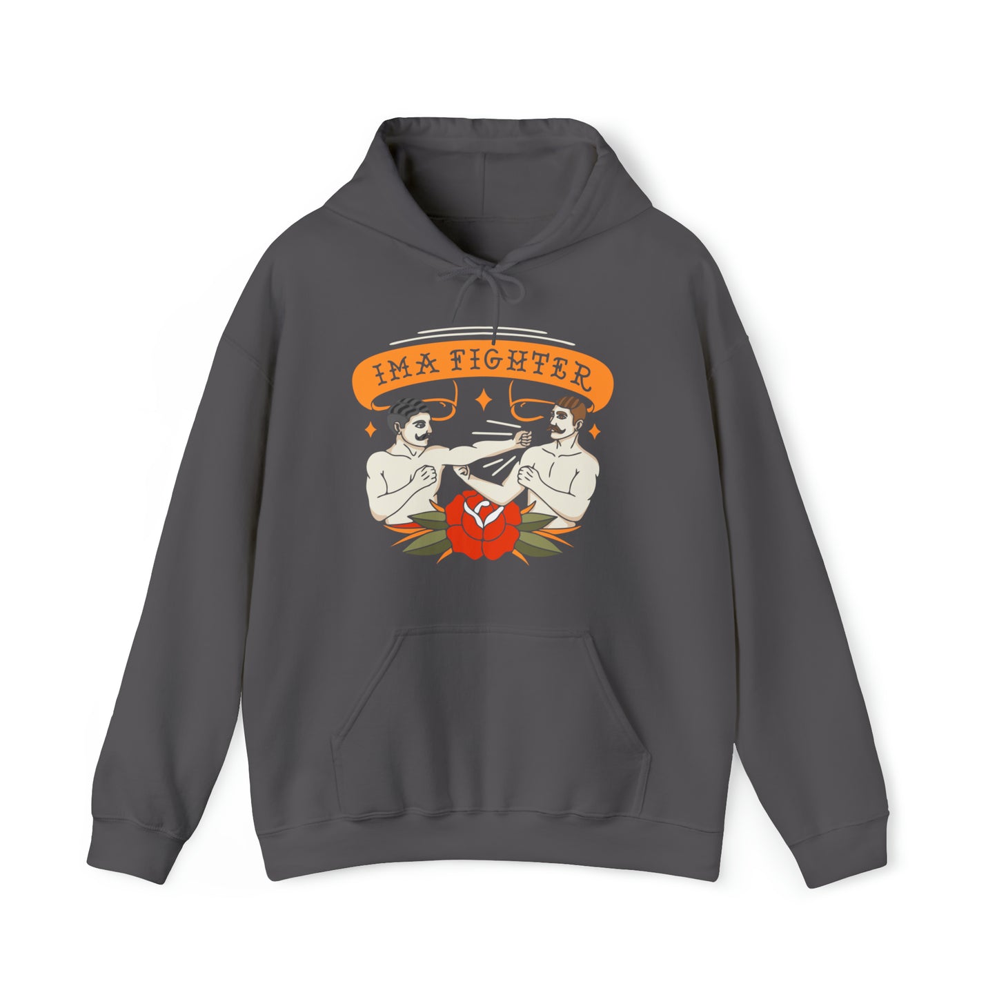 Fighter 2 - Bare knuckle - Unisex Heavy Blend™ Hooded Sweatshirt