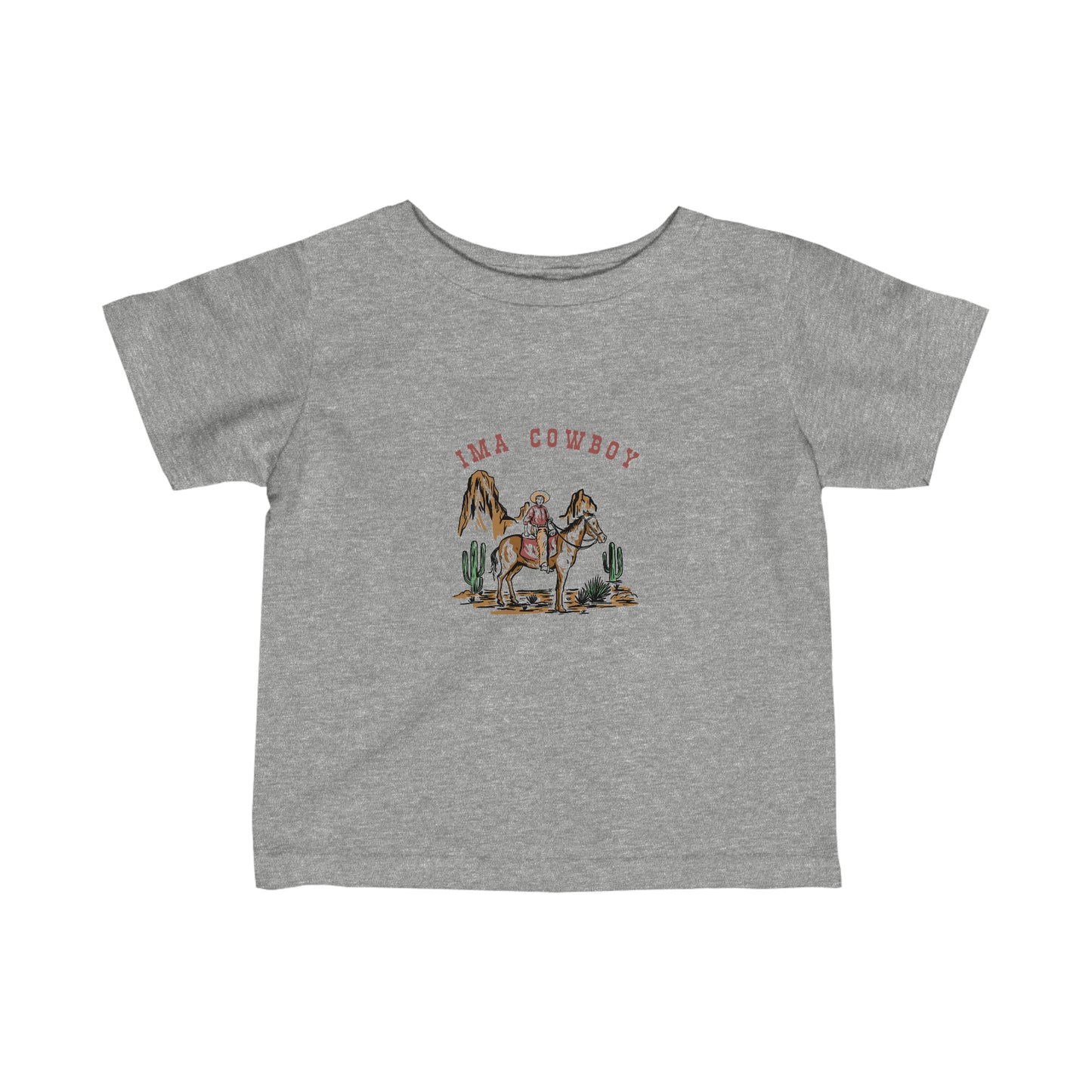 Cowboy - Infant Fine Jersey Tee
