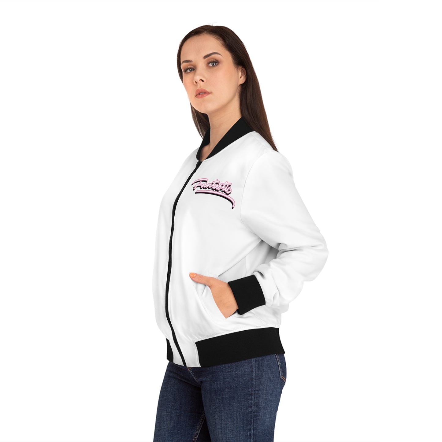 Fantastic - Vice - wht - Women's Bomber Jacket (AOP)