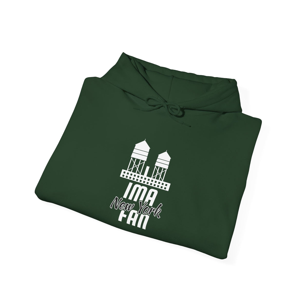 IMA Fan New York Rooftop - Unisex Heavy Blend™ Hooded Sweatshirt