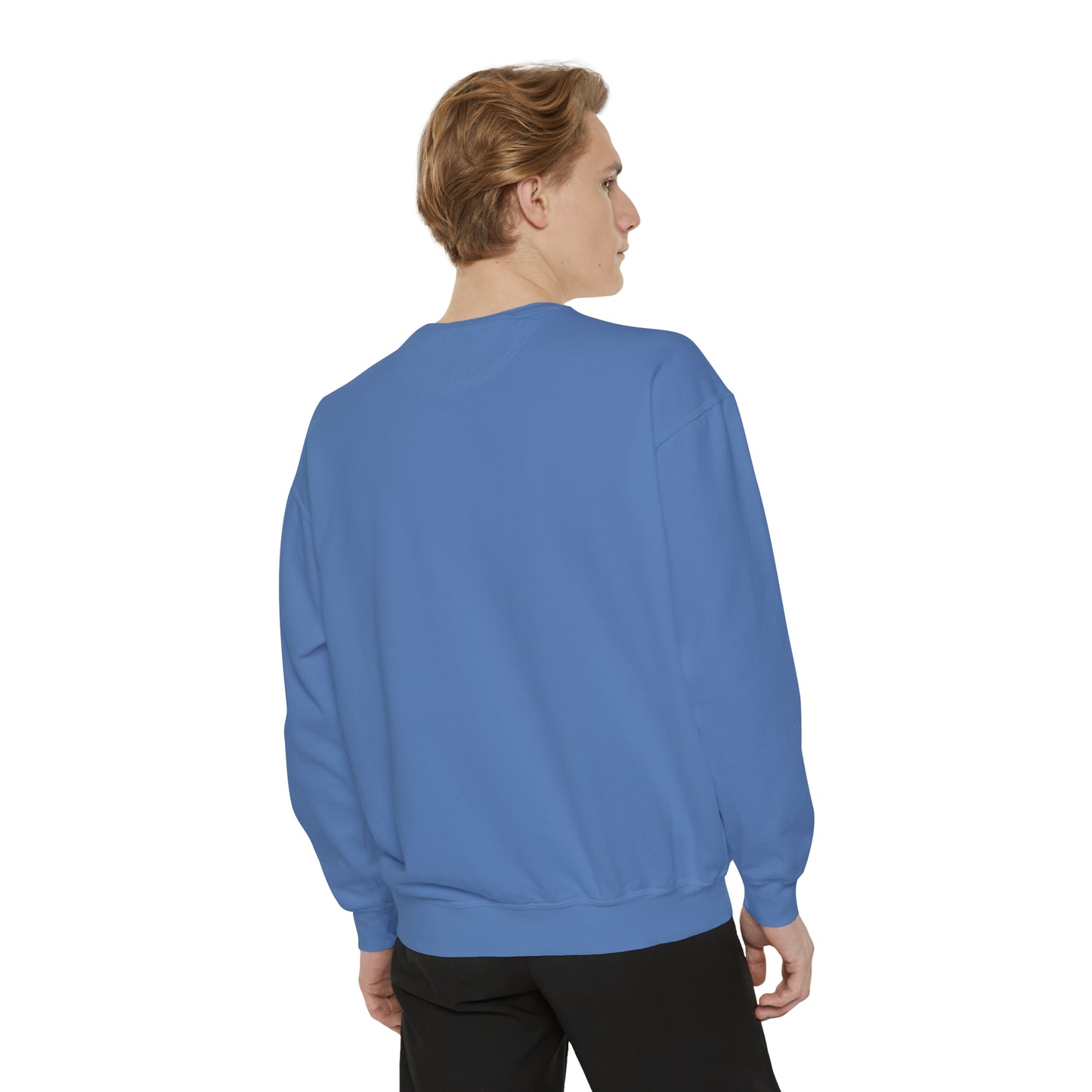 Fighter - logo - Unisex Garment-Dyed Sweatshirt
