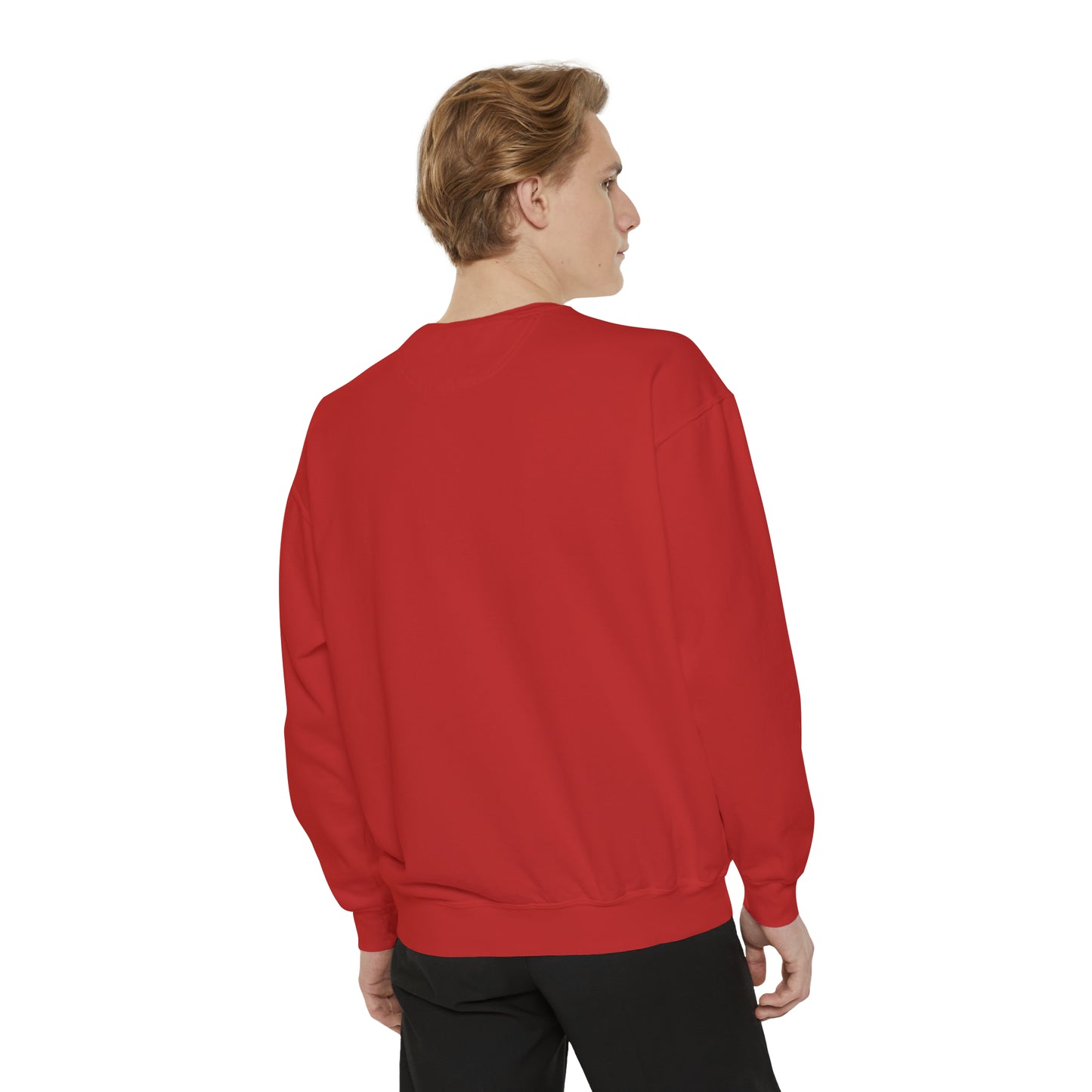 Fighter - logo - Unisex Garment-Dyed Sweatshirt