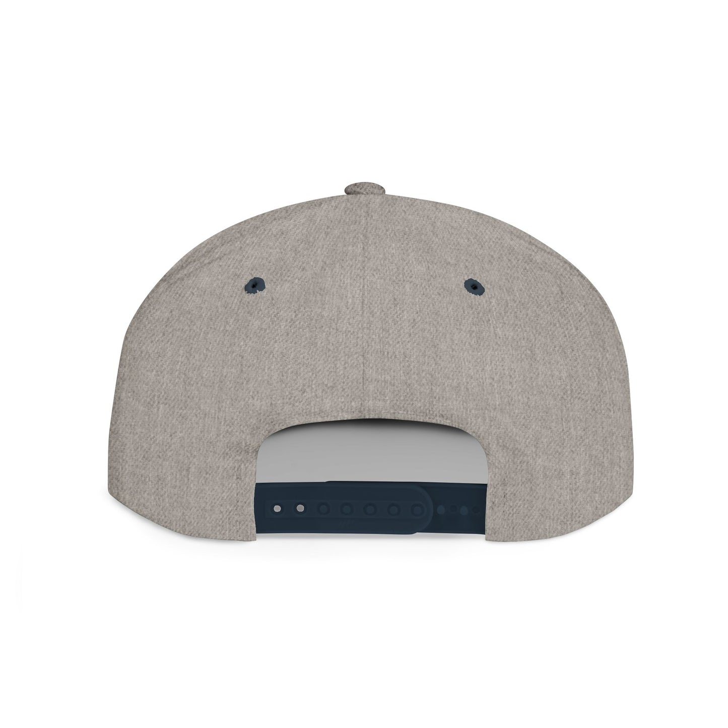 CRYPT-o-KEEPER - BTC blu- Flat Bill Snapback Cap | Trendy Hat for Outdoor Adventures, Western Events, Country Music Festivals, Everyday Style, Casual Wear
