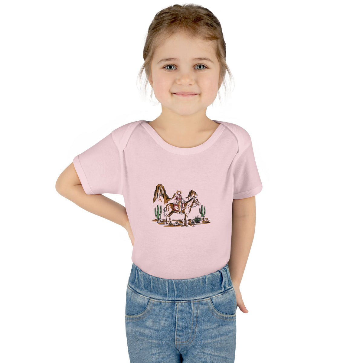 Cowboy - Infant Baby Rib Bodysuit