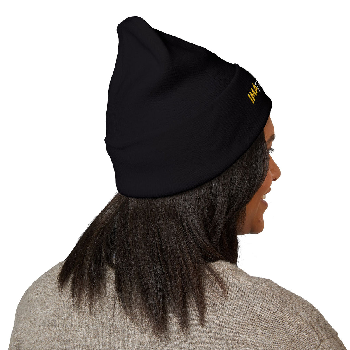 IMA Fan Pittsburgh - Embroidered Cuffed Beanie