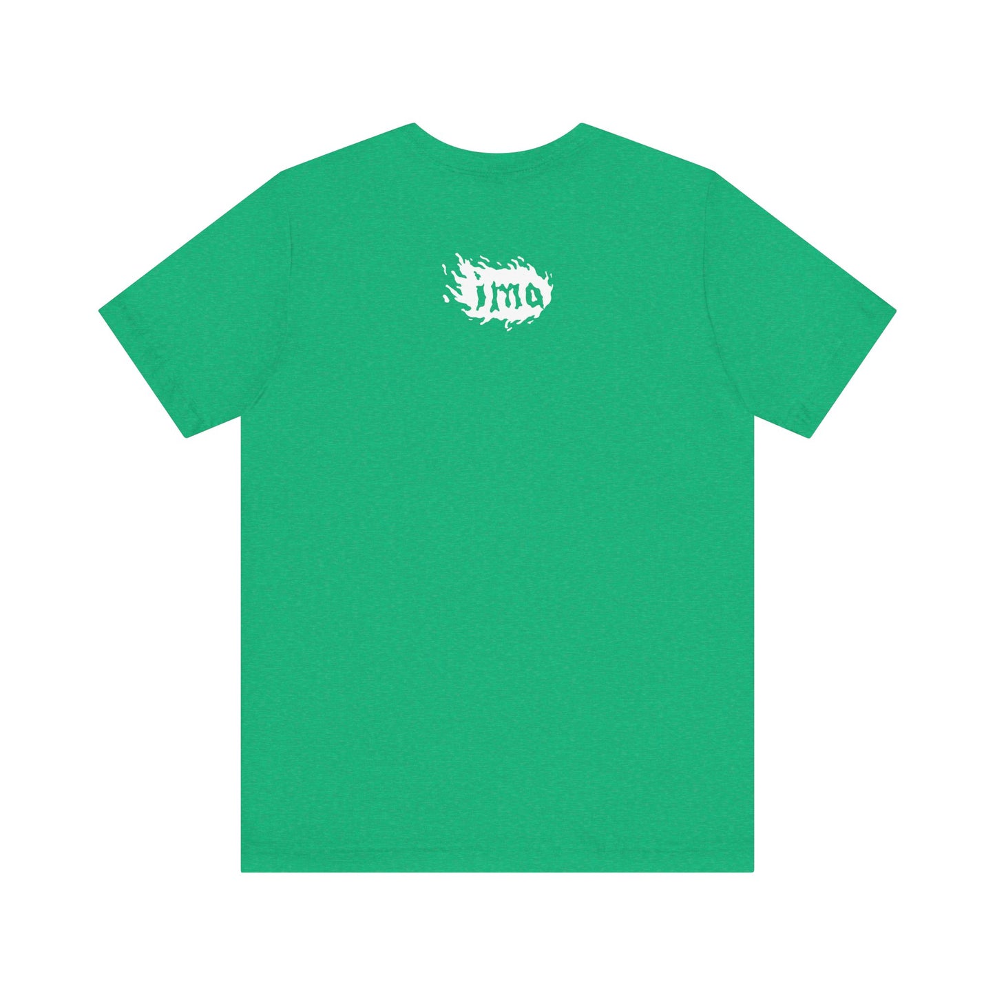 Logo - wht - Unisex Jersey Short Sleeve Tee