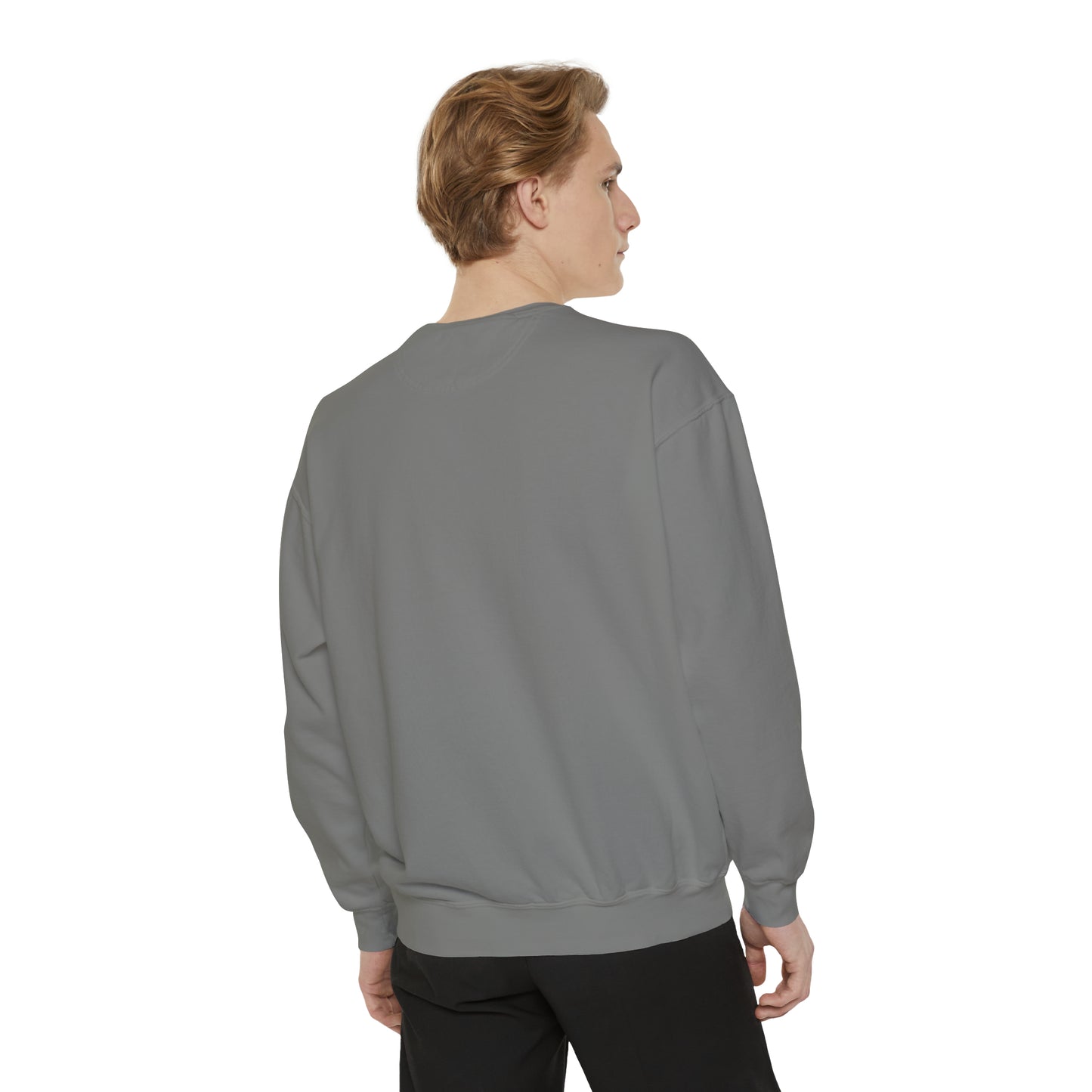 Fighter - logo - Unisex Garment-Dyed Sweatshirt