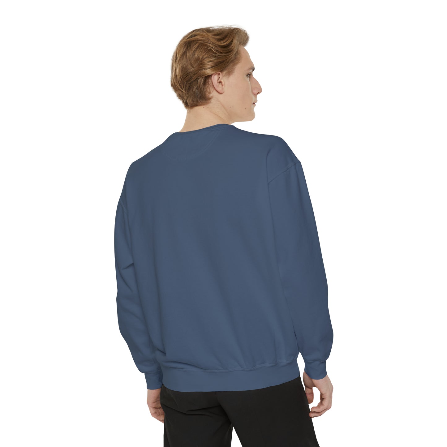 Fighter - logo - Unisex Garment-Dyed Sweatshirt