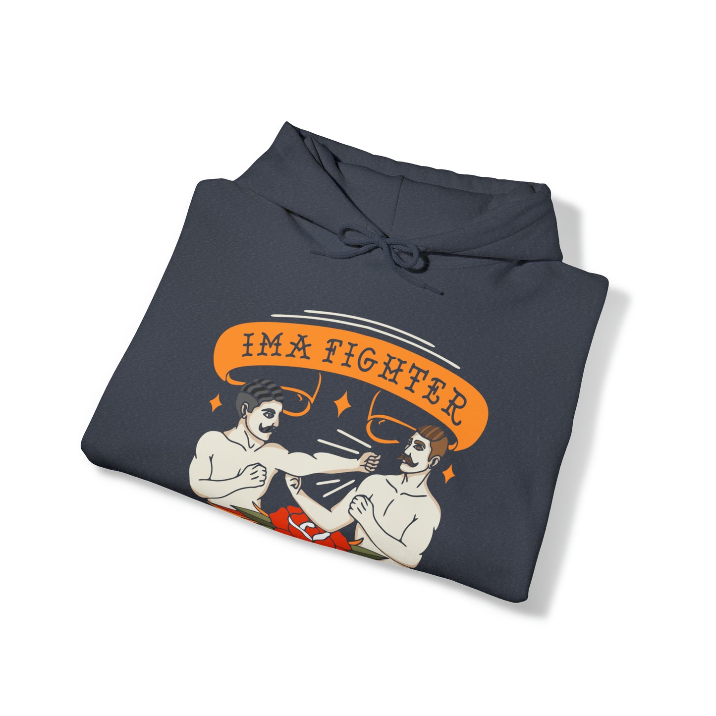 Fighter 2 - Bare knuckle - Unisex Heavy Blend™ Hooded Sweatshirt