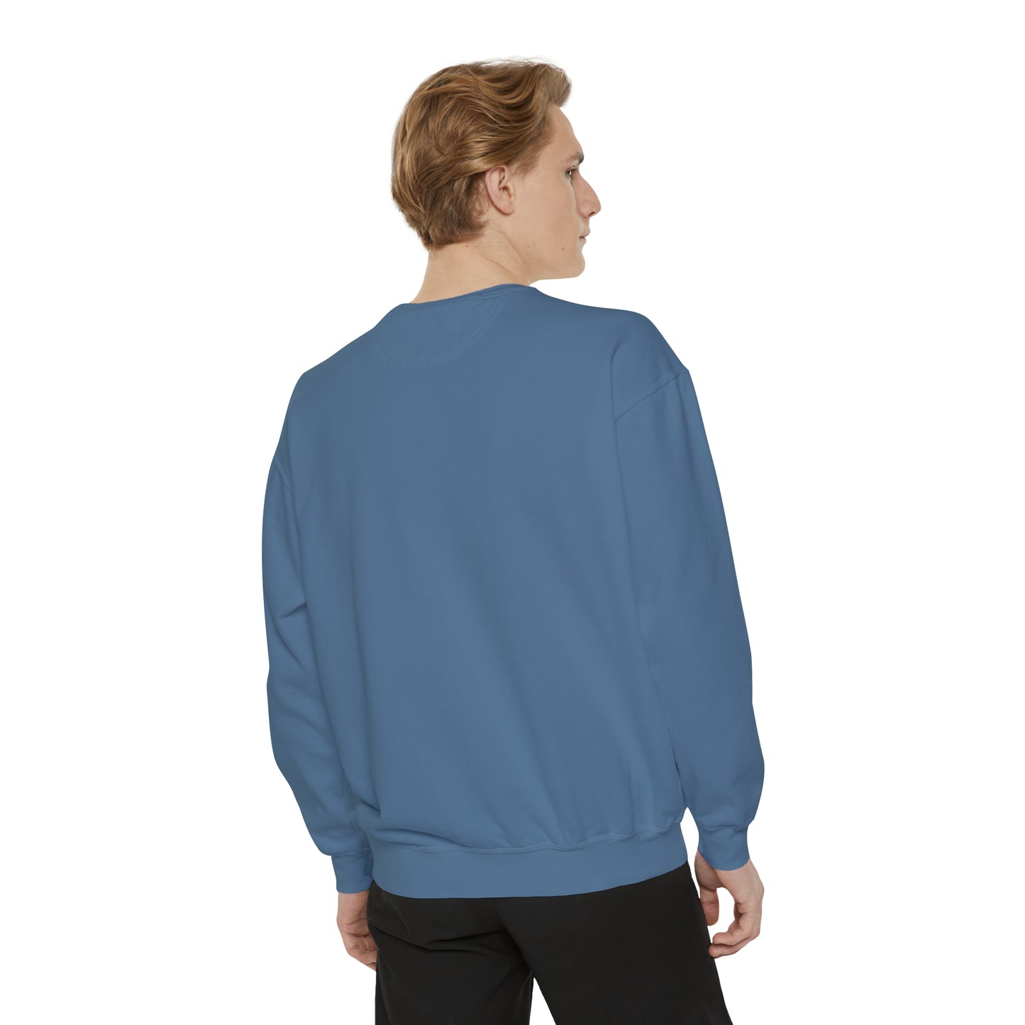 Fighter - logo - Unisex Garment-Dyed Sweatshirt