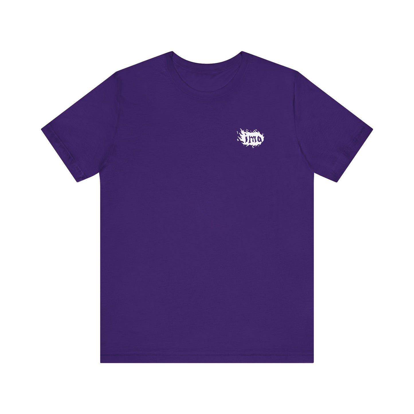 Logo - wht - Unisex Jersey Short Sleeve Tee