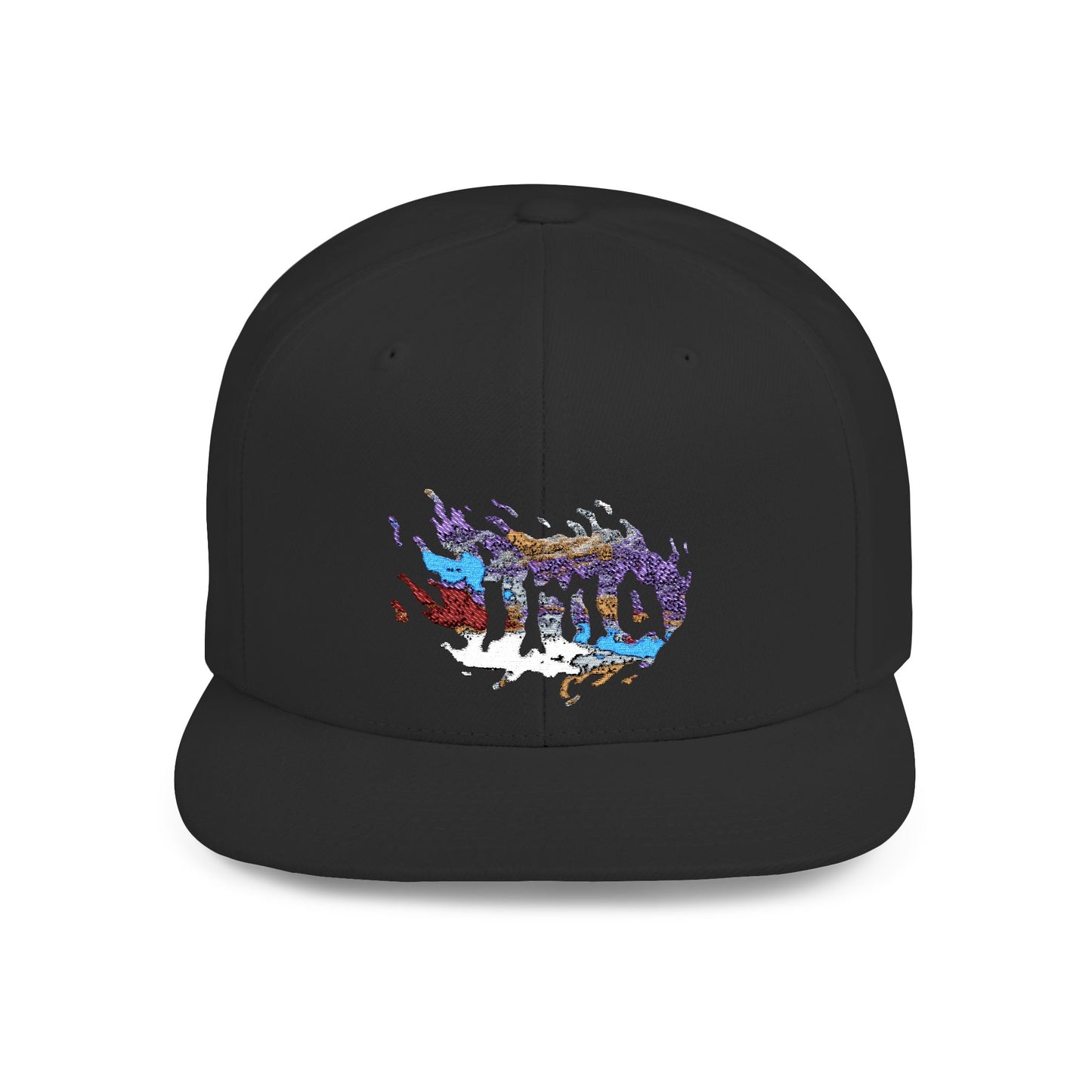 Logo - clr - Flat Bill Snapback Cap | Trendy Hat for Outdoor Adventures, Western Events, Country Music Festivals, Everyday Style, Casual Wear