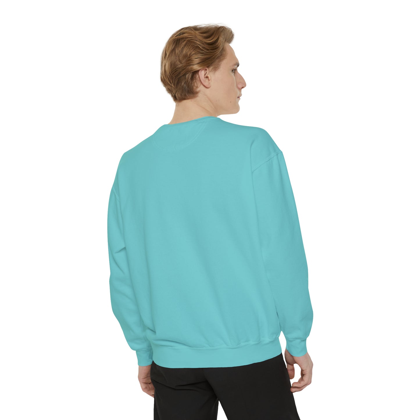 Fighter - logo - Unisex Garment-Dyed Sweatshirt