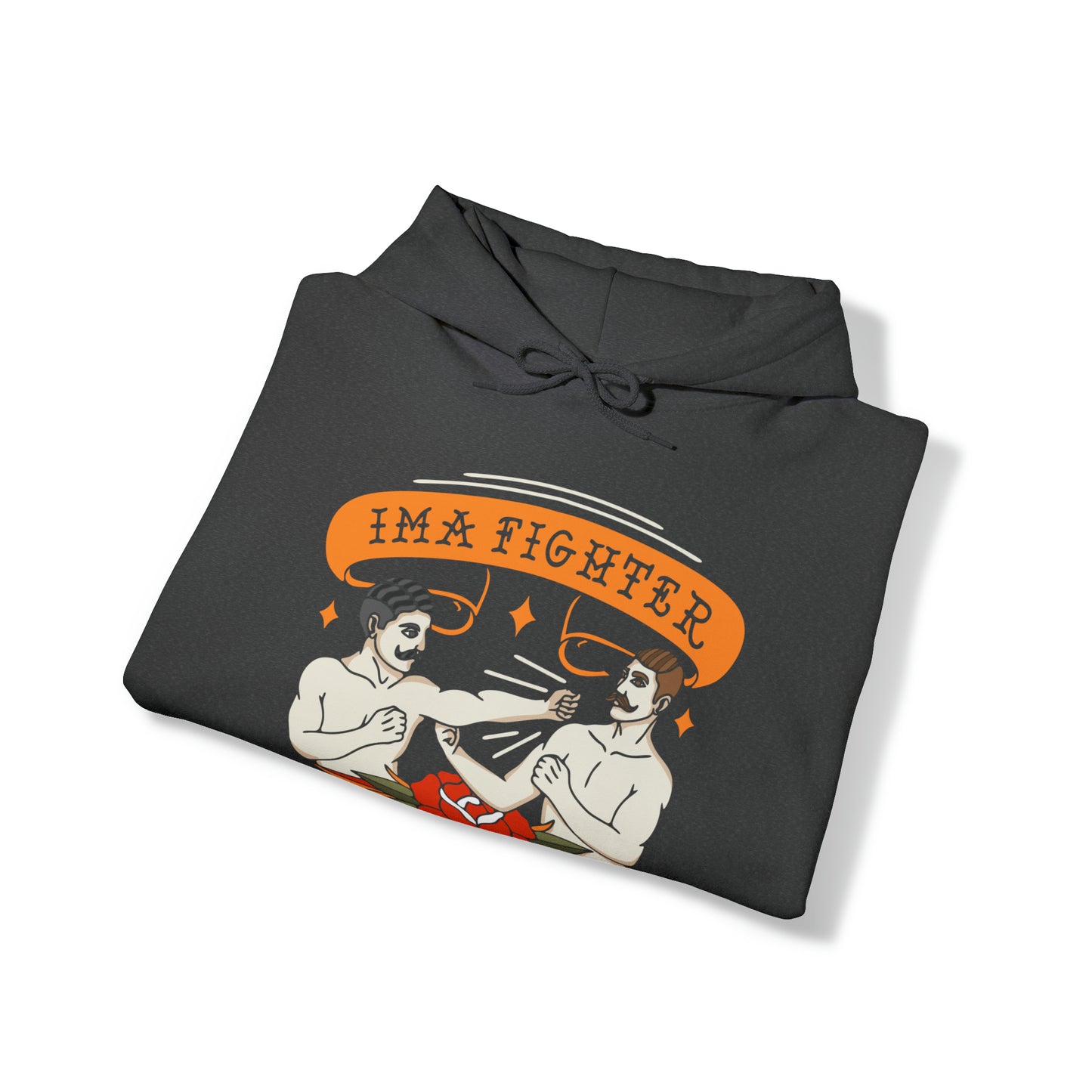 Fighter 2 - Bare knuckle - Unisex Heavy Blend™ Hooded Sweatshirt