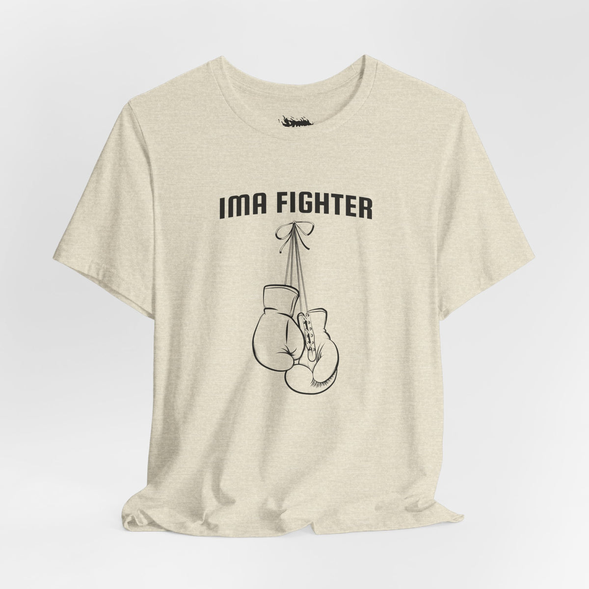 IMA Fighter – Pearl Lung Cancer Awareness Gloves Tee