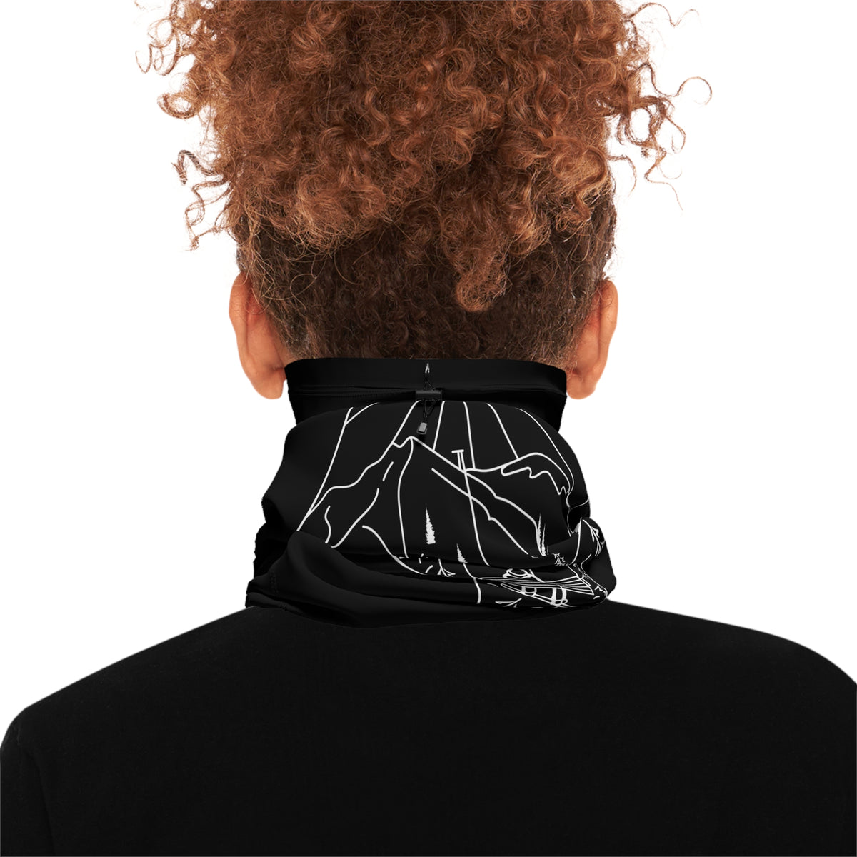 Chairlift - Winter Neck Gaiter With Drawstring