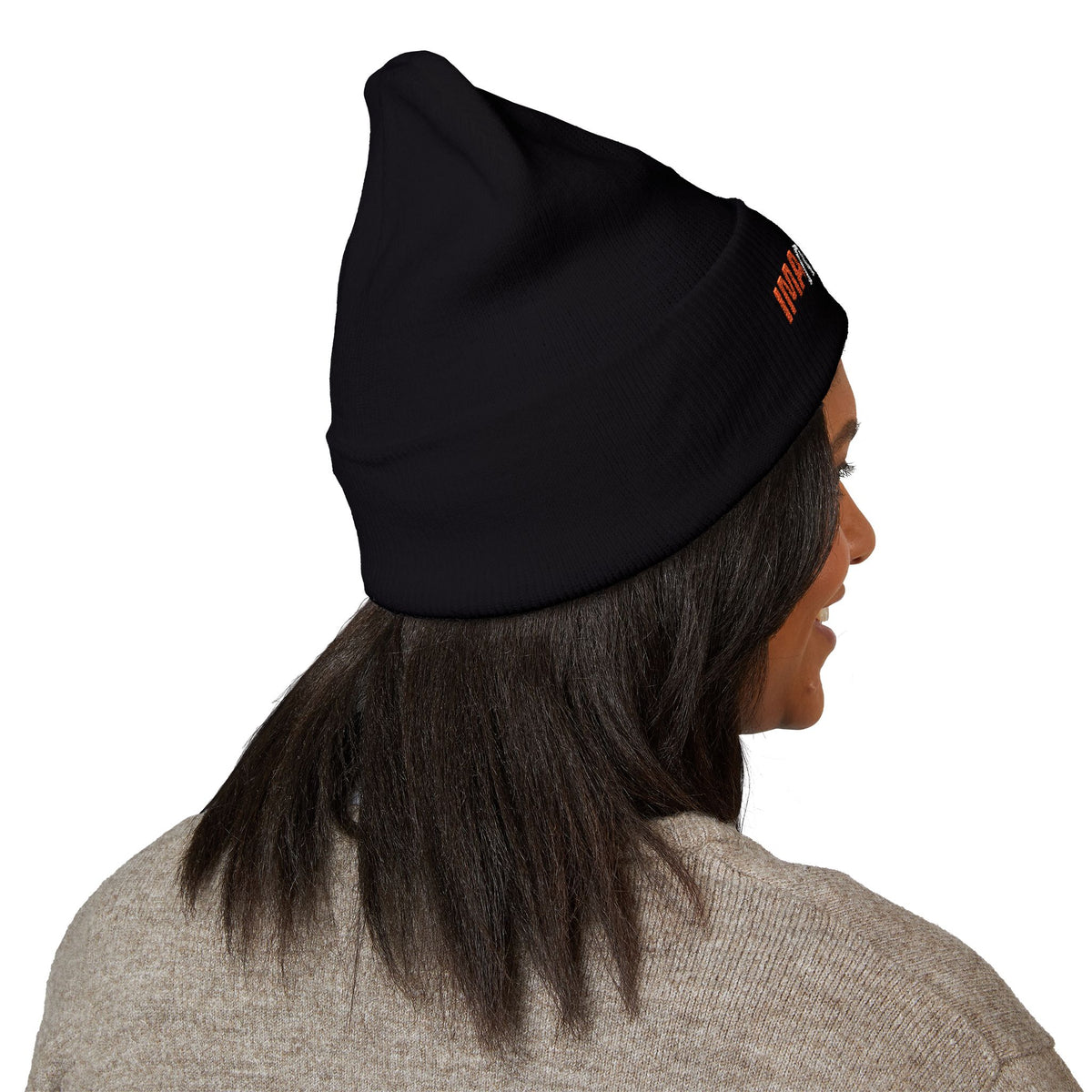 IMA Fan Miami - Embroidered Cuffed Beanie