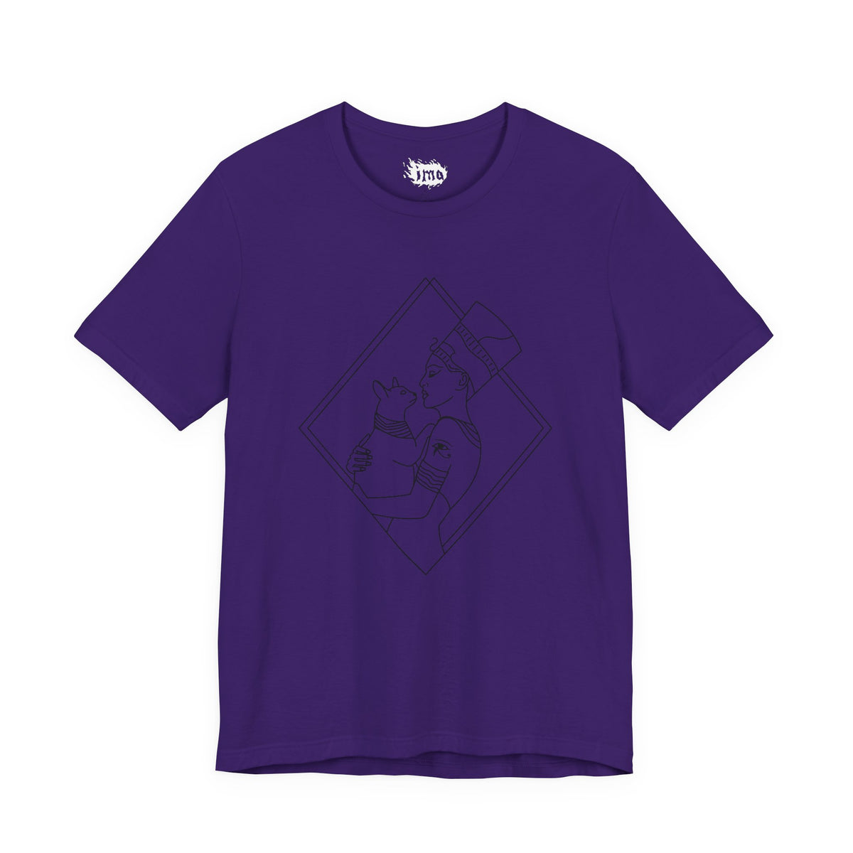Egyptian Queen - blk - Unisex Jersey Short Sleeve Tee