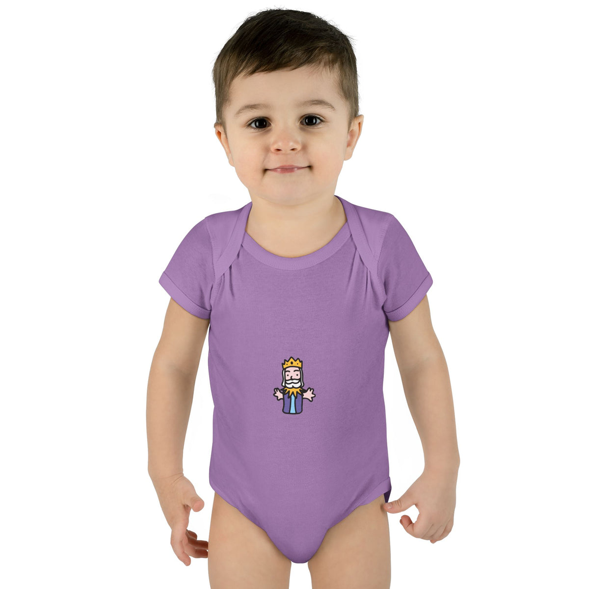 Little King - Infant Baby Rib Bodysuit