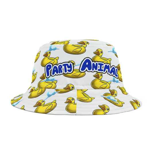 Party animal - ducks and clouds - Bucket Hat (AOP)