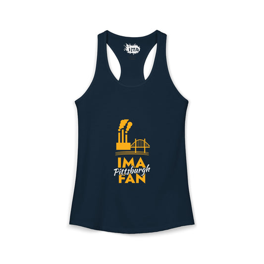 IMA Fan Pittsburgh - Women's Racerback Tank
