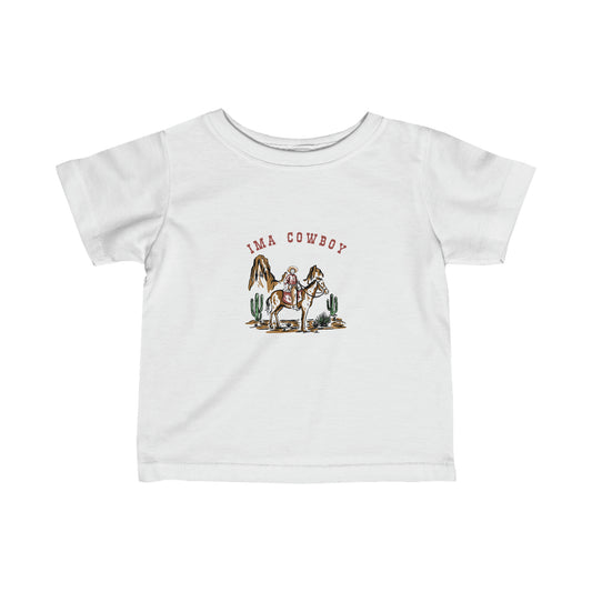 Cowboy - Infant Fine Jersey Tee