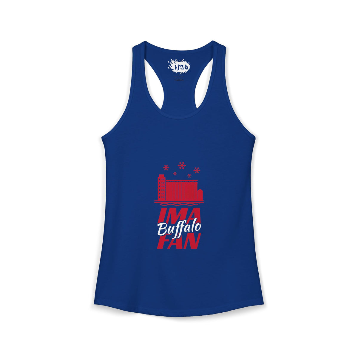 IMA Fan Buffalo - Women's Racerback Tank