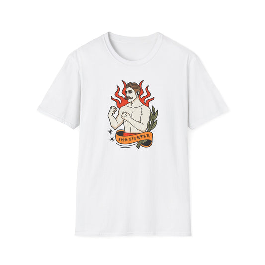 Fighter 1 - Unisex Softstyle T-Shirt