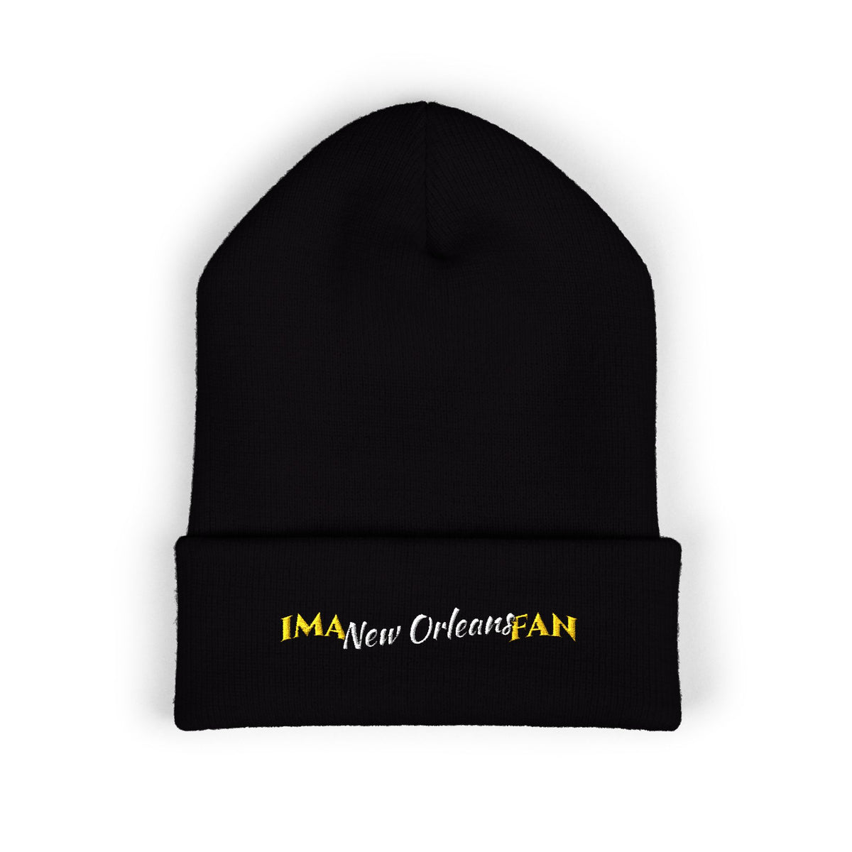 IMA Fan New Orleans - Embroidered Cuffed Beanie
