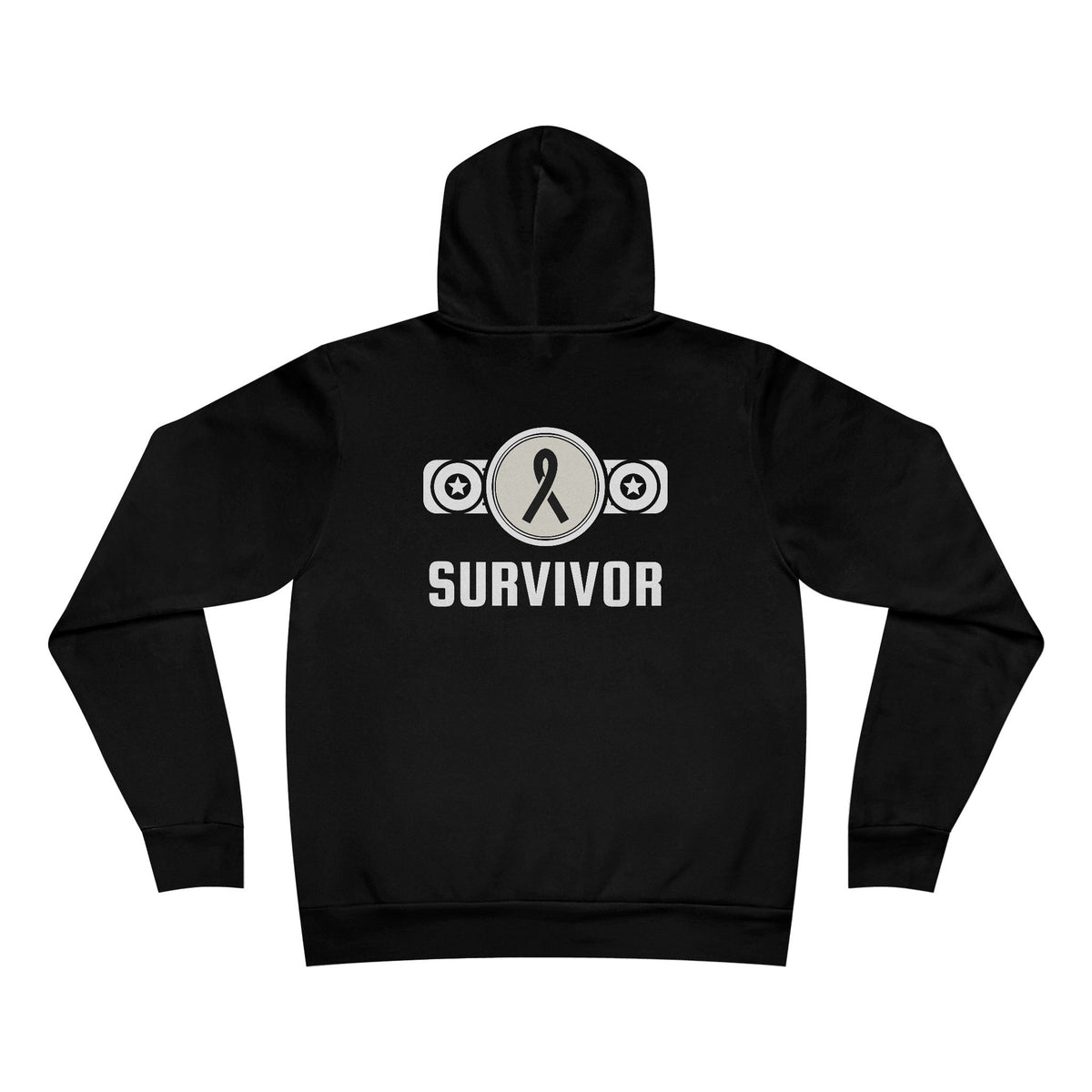 IMA Survivor – Title Defense – Pullover Hoodie – Black/Purple
