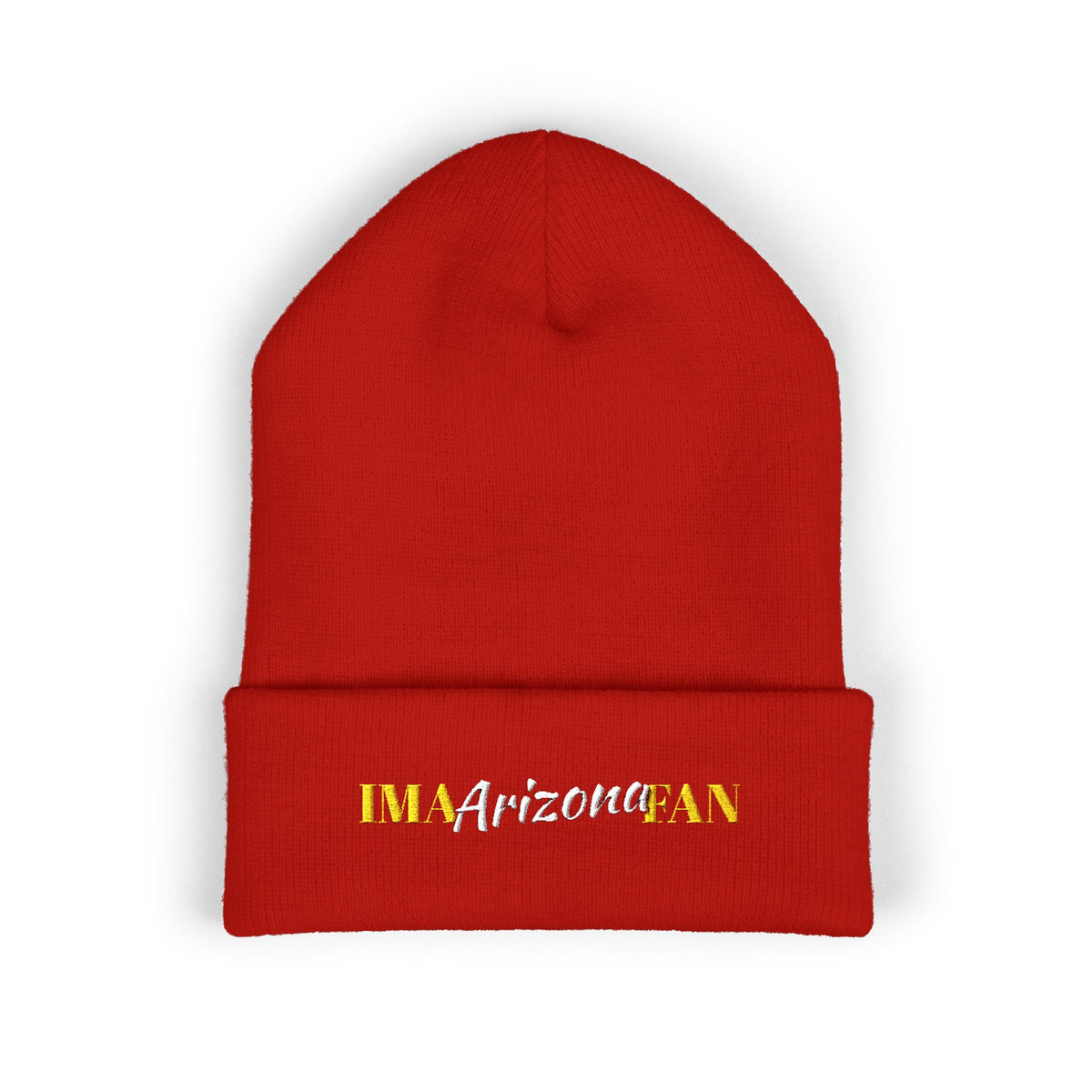 IMA Fan Arizona - Embroidered Cuffed Beanie