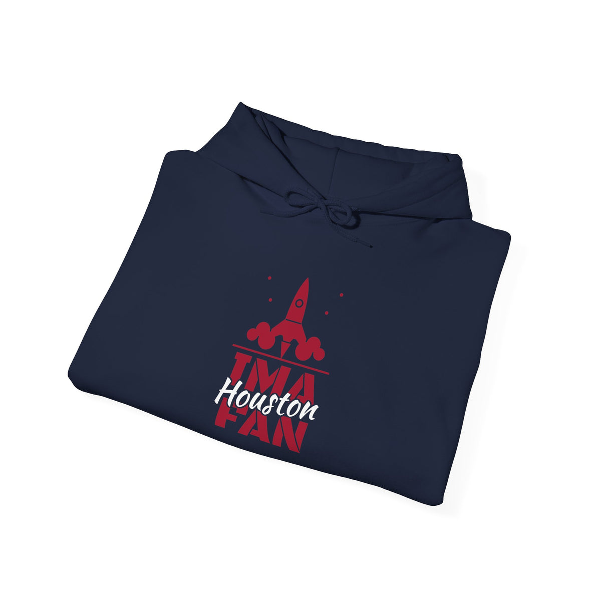 IMA Fan Houston - Unisex Heavy Blend™ Hooded Sweatshirt