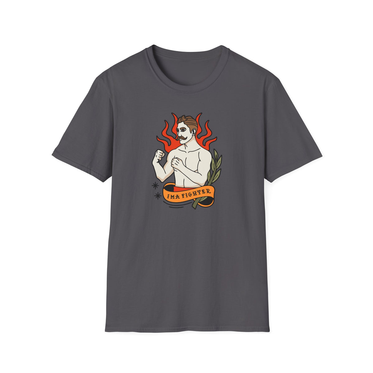 Fighter 1 - Unisex Softstyle T-Shirt