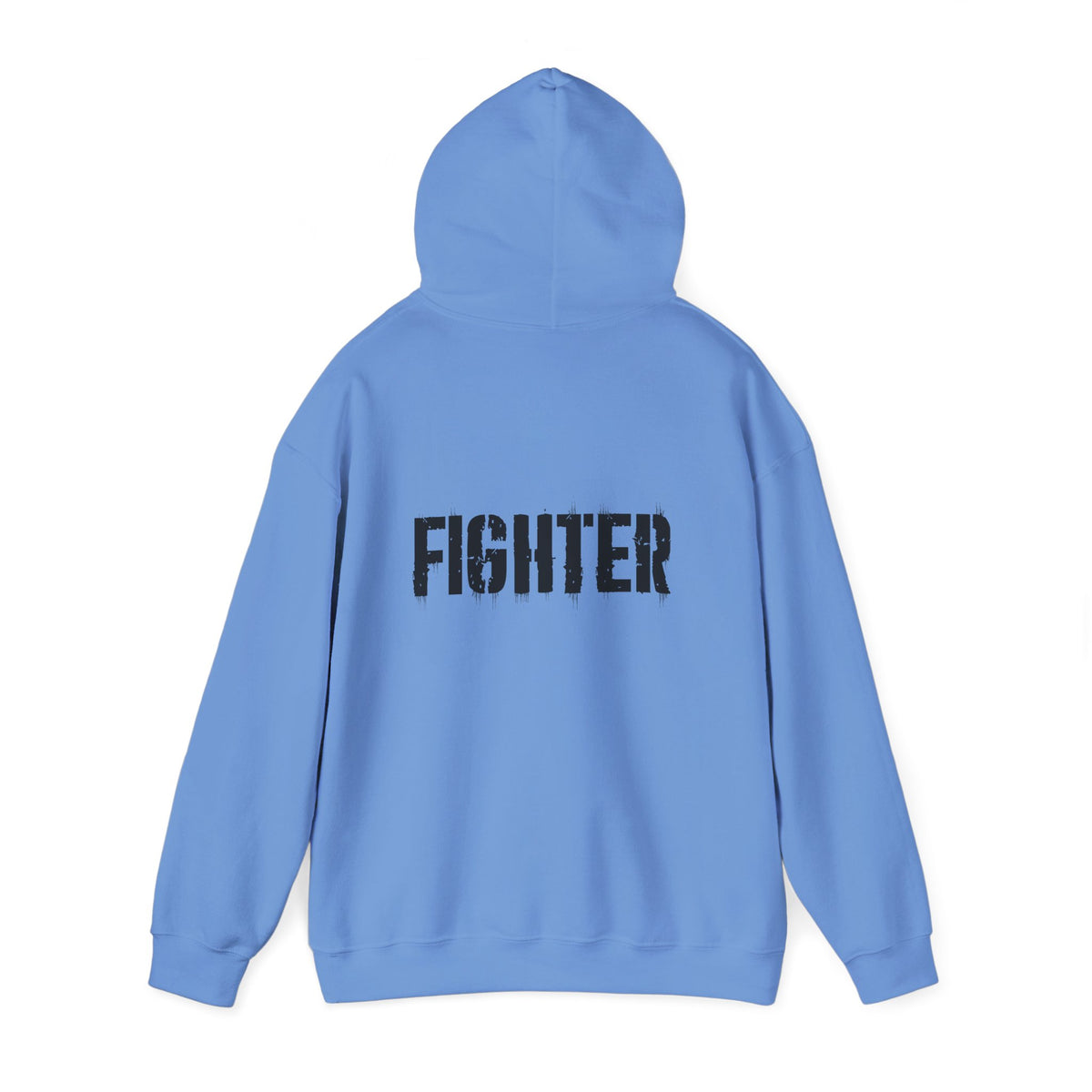 IMA Fighter – Periwinkle Stomach Cancer Awareness Text Hoodie