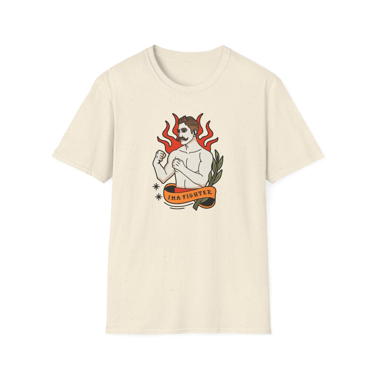 Fighter 1 - Unisex Softstyle T-Shirt