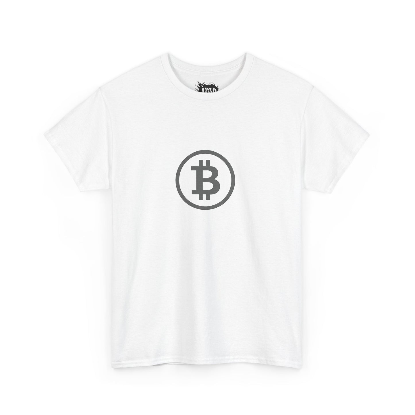CRYPT-o-KEEPER - BTC - Unisex Heavy Cotton Tee with Minimalist Design - Perfect for Everyday Wear