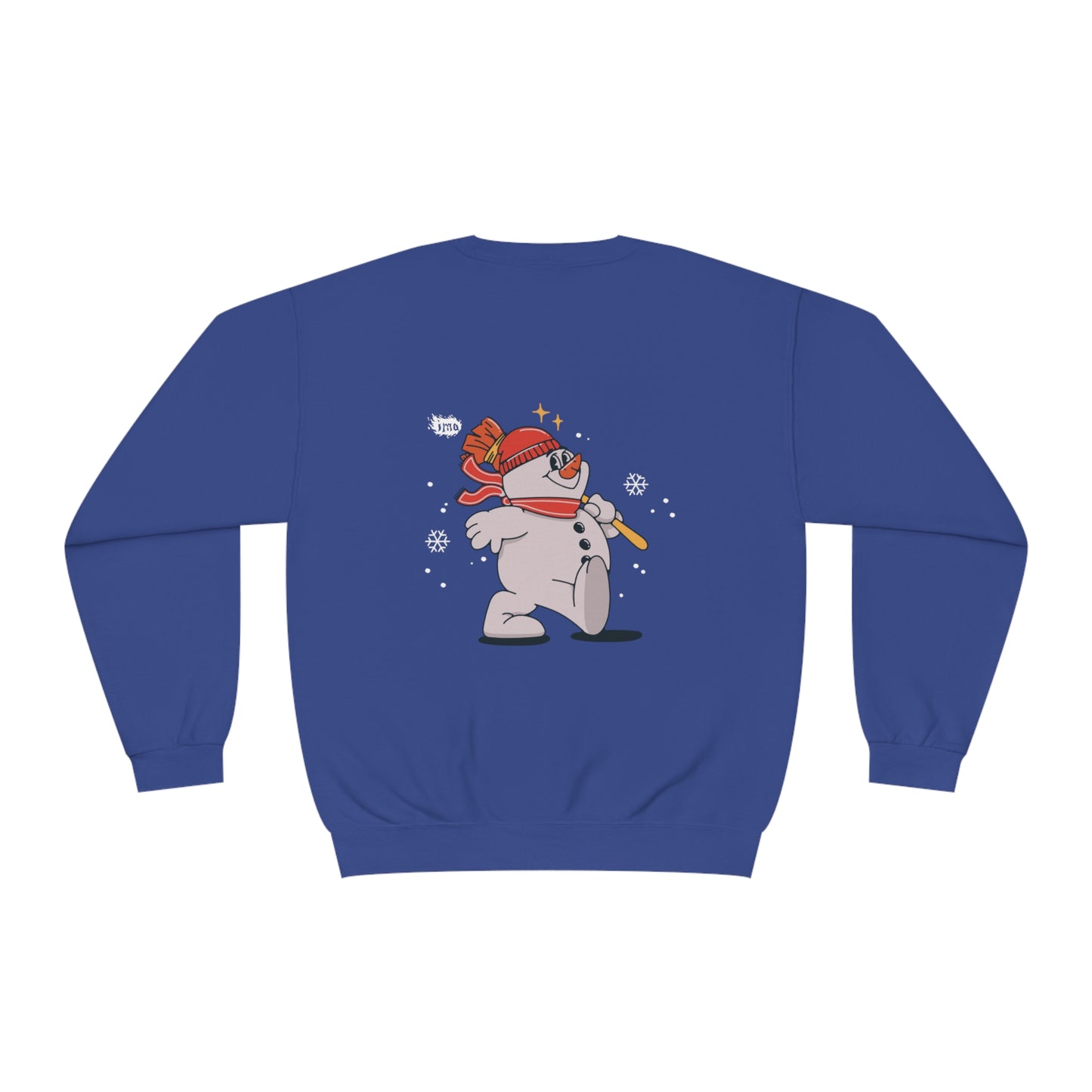 Snowman - Flakes - Unisex NuBlend® Crewneck Sweatshirt