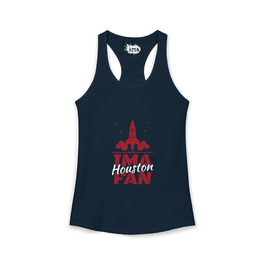 IMA Fan Houston - Women's Racerback Tank