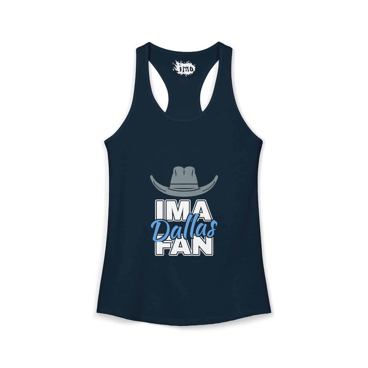 IMA Fan Dallas - Women's Racerback Tank