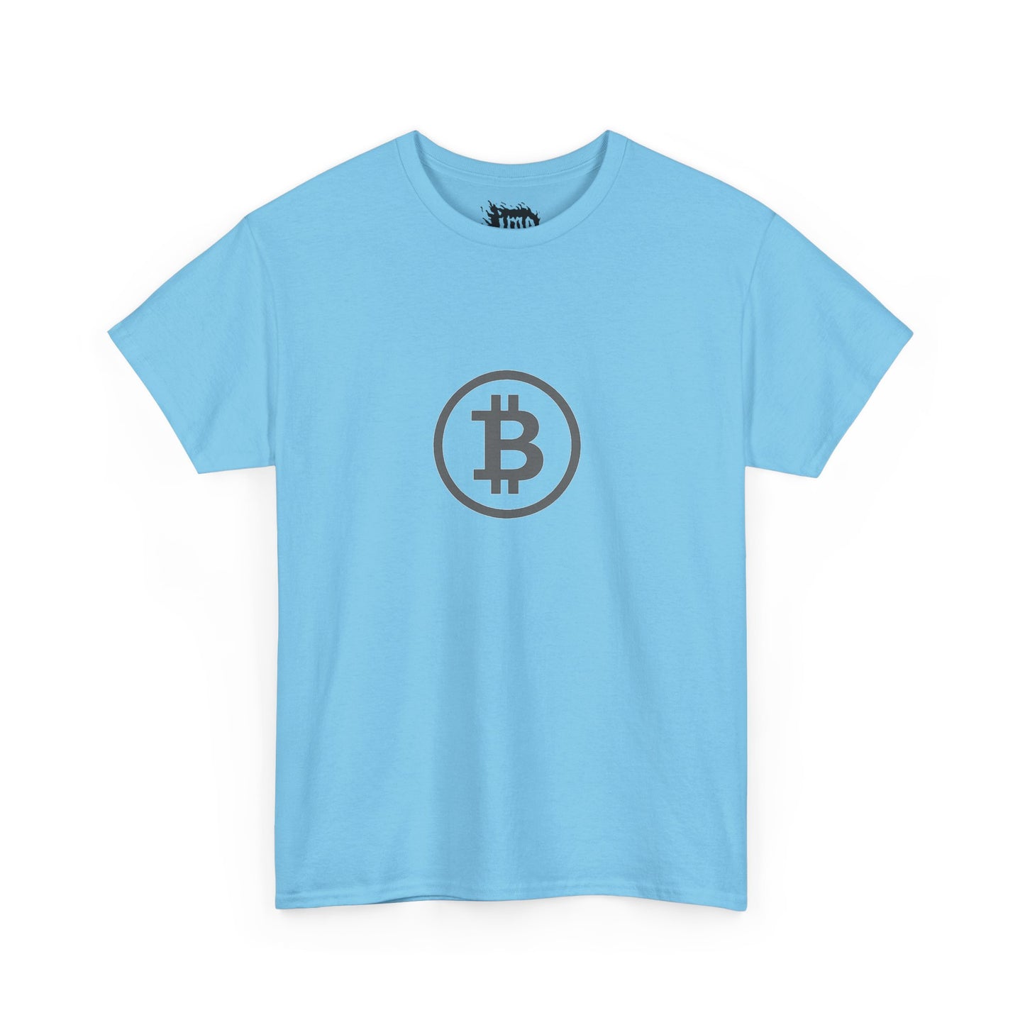 CRYPT-o-KEEPER - BTC - Unisex Heavy Cotton Tee with Minimalist Design - Perfect for Everyday Wear