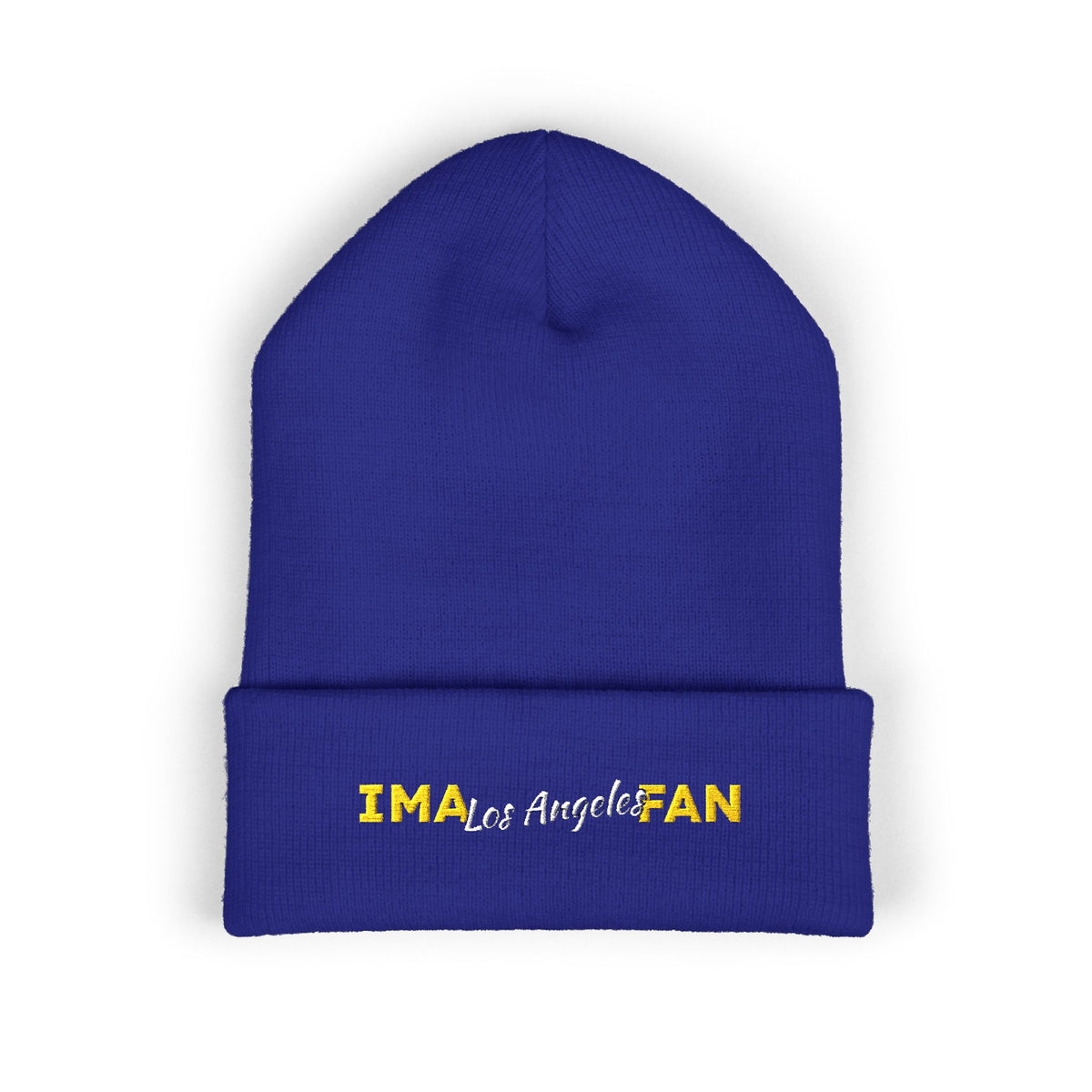 IMA Fan Los Angeles Searchlight - Embroidered Cuffed Beanie