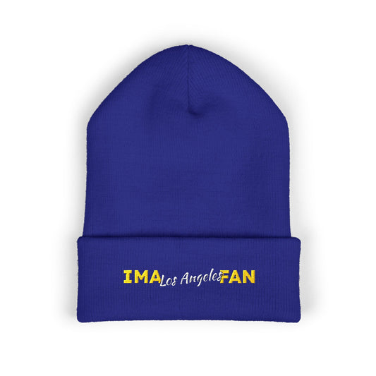 IMA Fan Los Angeles Searchlight - Embroidered Cuffed Beanie