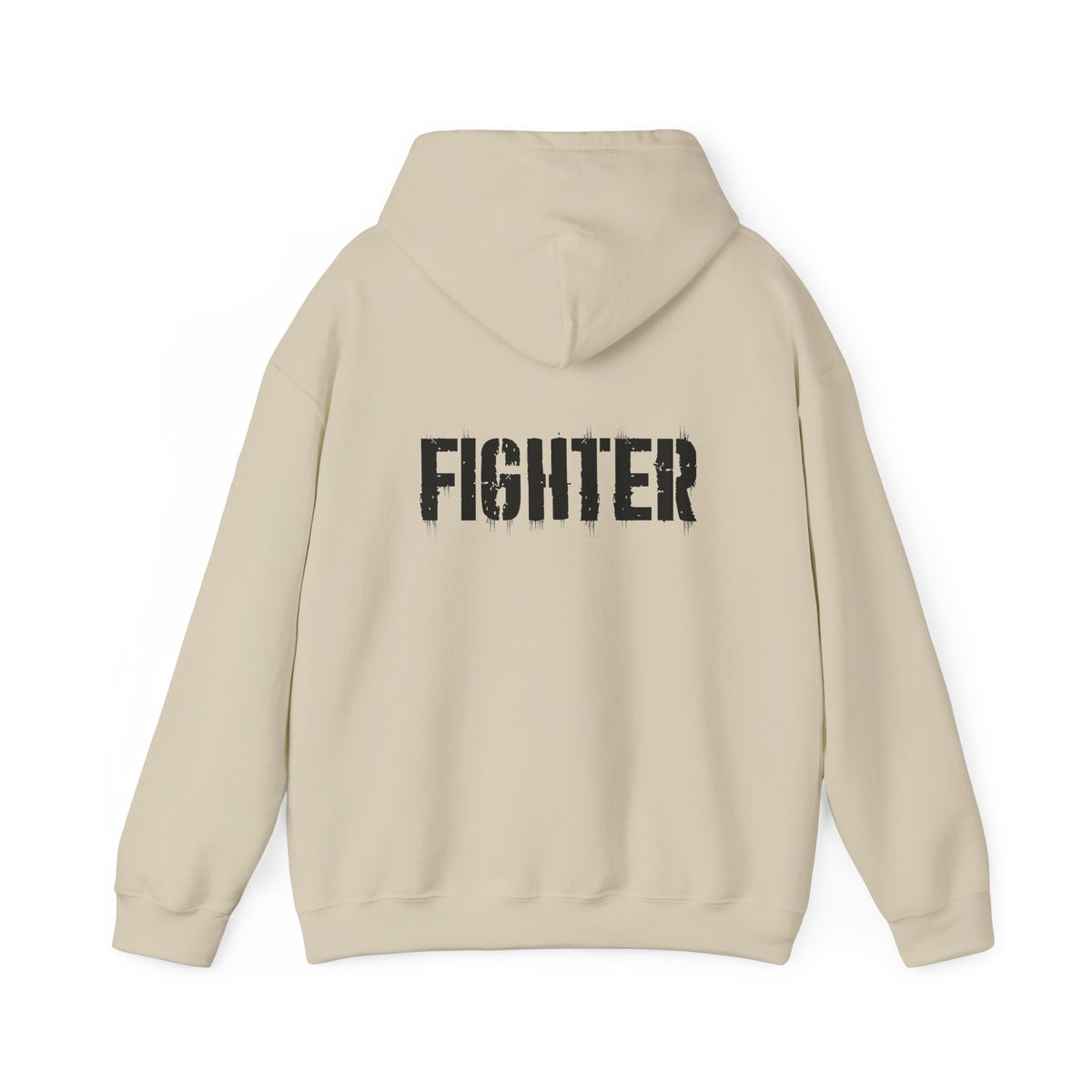 IMA Fighter – Pearl Lung Cancer Awareness Text Hoodie