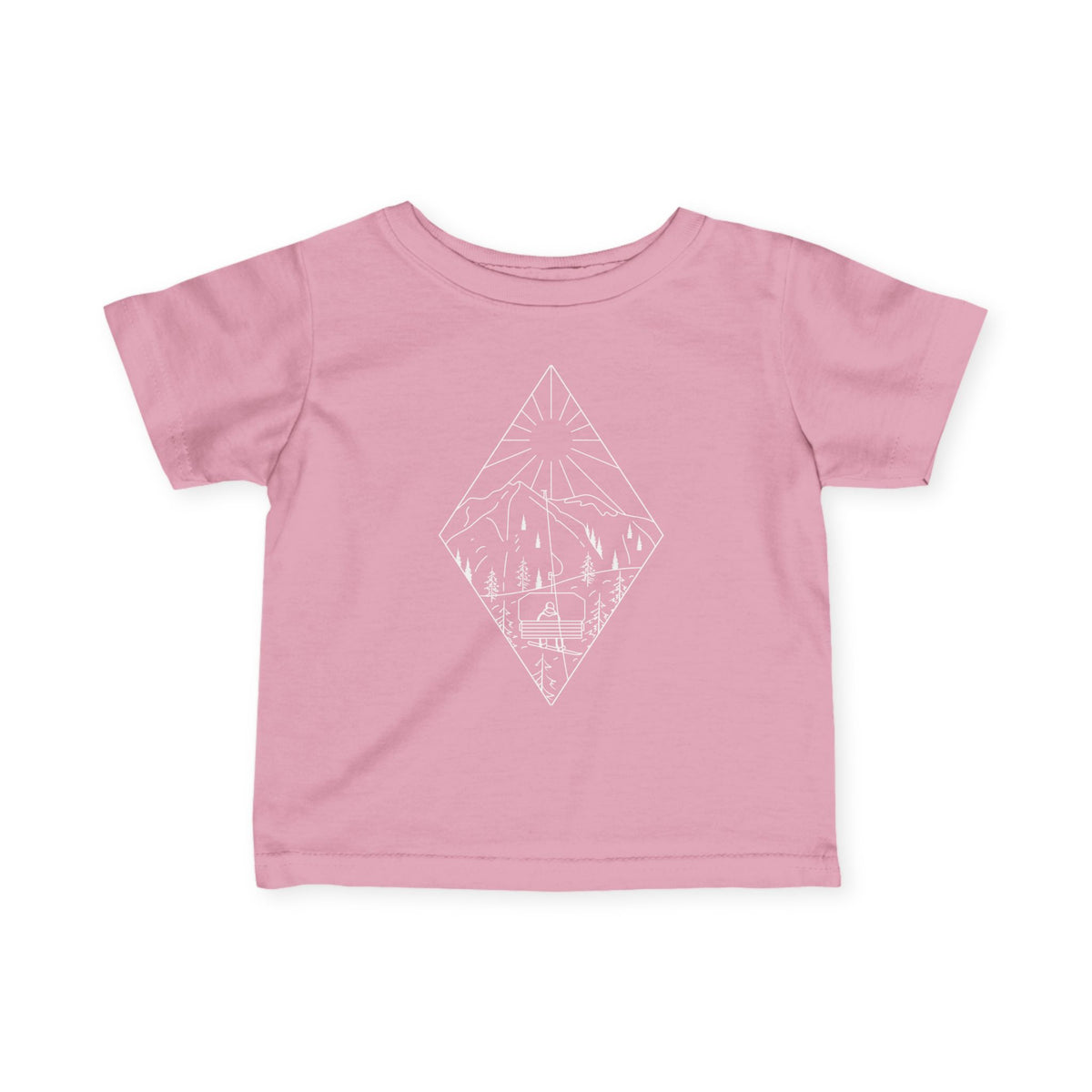 Chairlift - wht - Infant Fine Jersey Tee